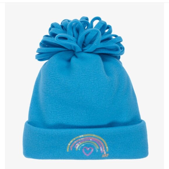 Agatha Ruiz De La Prada Other - Agatha Ruiz De La Prada turquoise fleece hat NWT